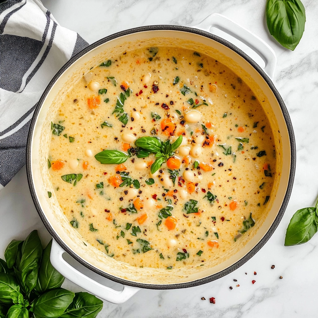 Tuscan White Bean Soup Recipe 6 Tuscan White Bean Soup Recipe - Recipe Image