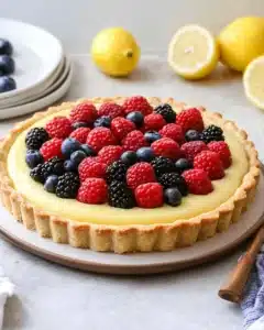 Lemon Berry Tart Recipe