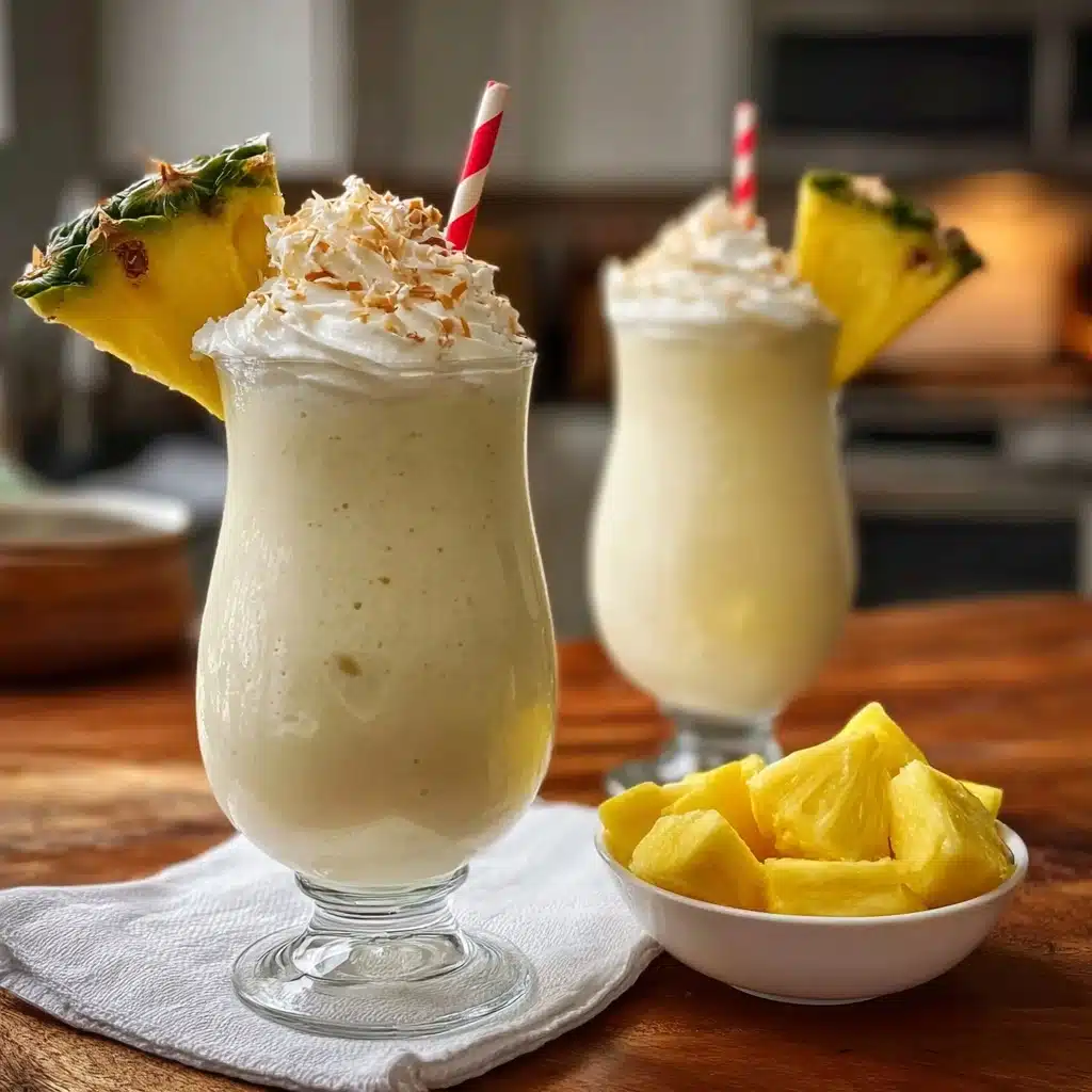 Pina Colada Milkshakes Recipe 6 Pina Colada Milkshakes Recipe - Recipe Image