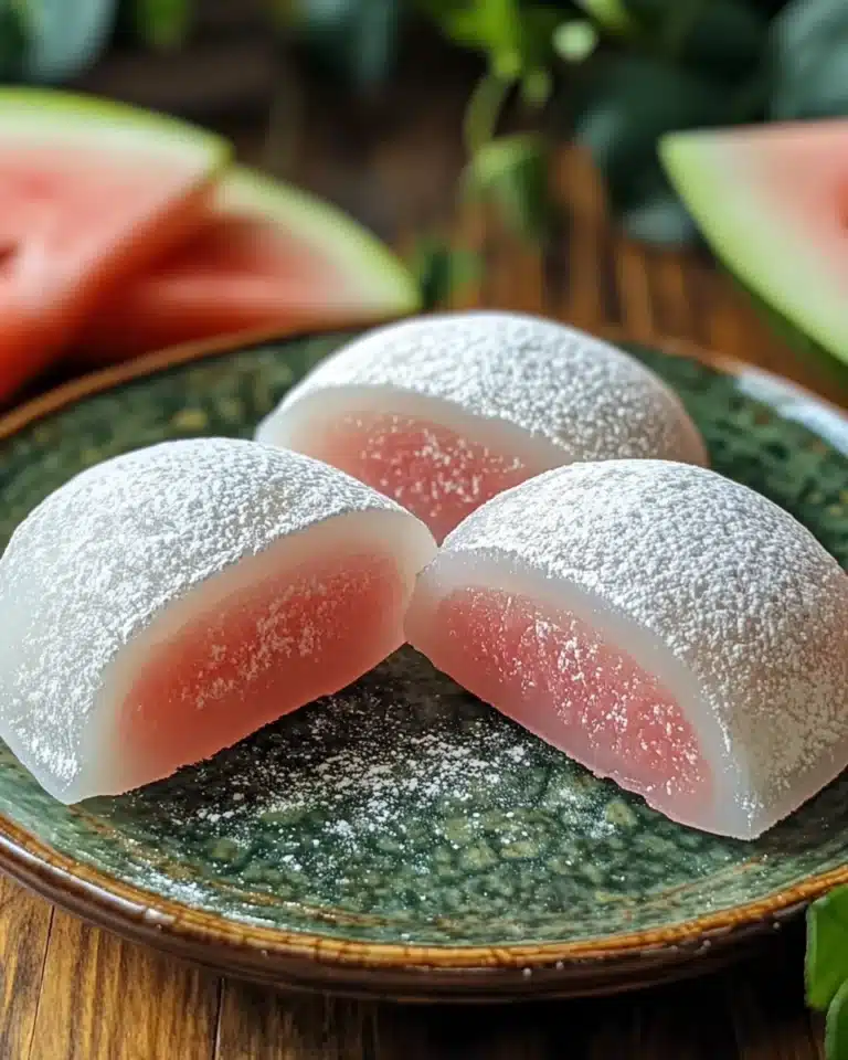 Watermelon Mochi Recipe 5 Stuffed Portobello Mushrooms Recipe