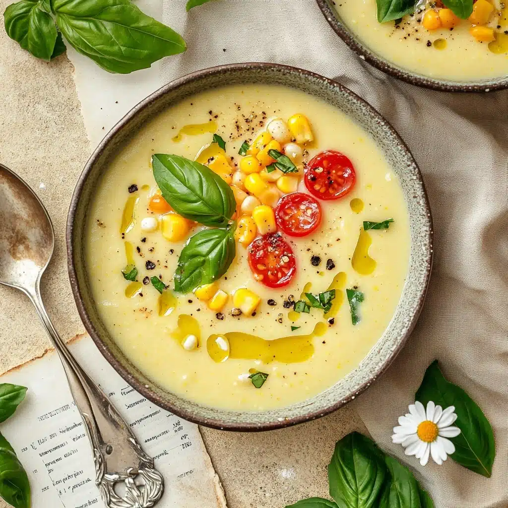 Summer Sweet Corn Gazpacho Recipe 6 Summer Sweet Corn Gazpacho Recipe - Recipe Image