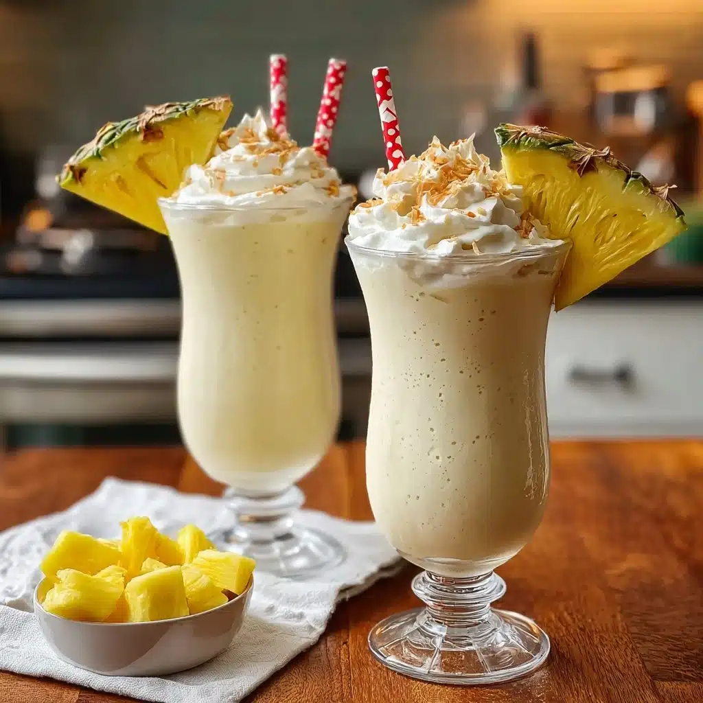 Pina Colada Milkshakes Recipe 5 Pina Colada Milkshakes Recipe - Recipe Image