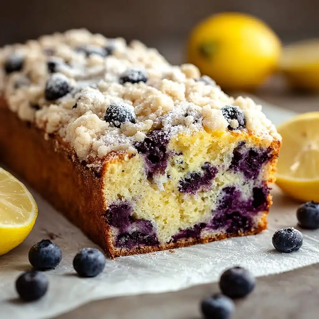 Lemon Blueberry Bread Recipe 5 Lemon Blueberry Bread Recipe - Recipe Image