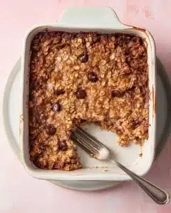 cinnamon roll protein baked oats without protein powder Recipe