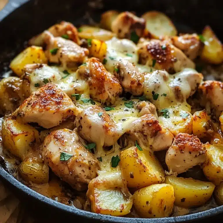 Garlic Parmesan Chicken and Potatoes (One-Pan Dinner) 7 Garlic Parmesan Chicken and Potatoes (One-Pan Dinner) Recipe