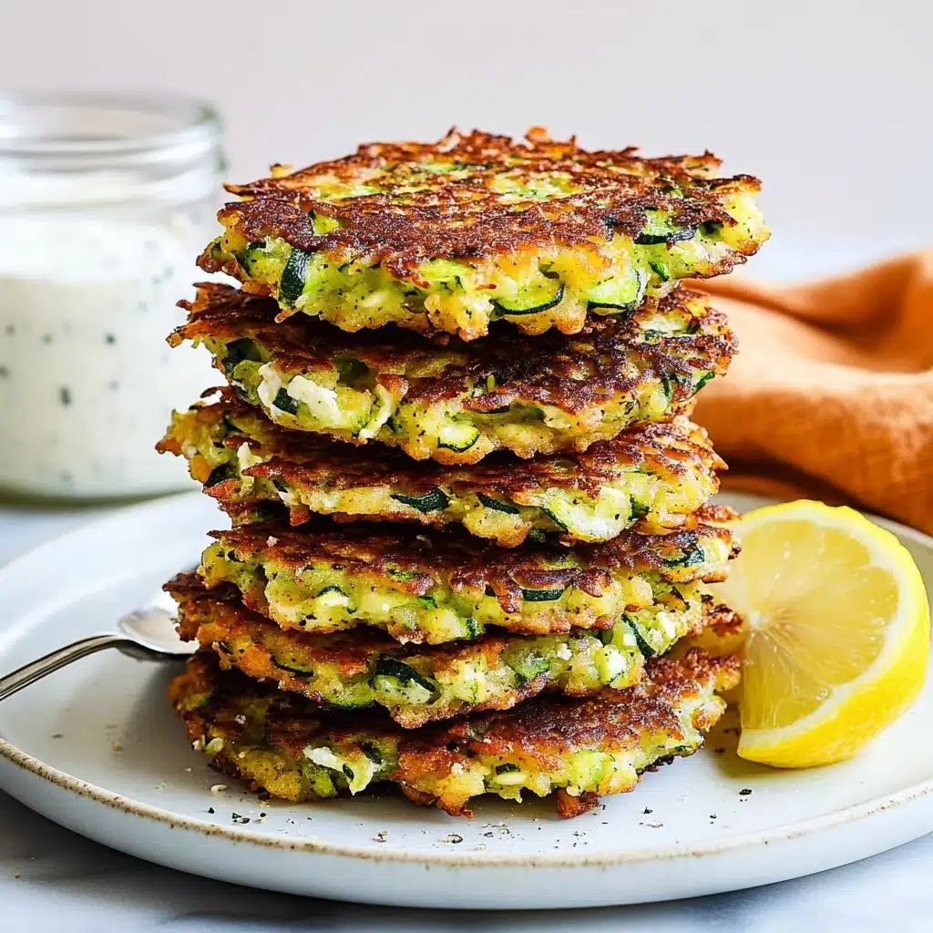zucchini fritters 5 savory snack or a versatile side Recipe - Recipe Image