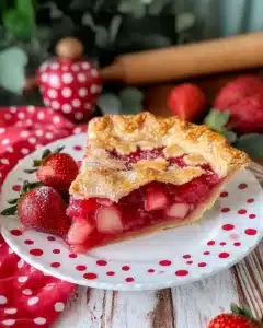 Strawberry Rhubarb Pie Recipe