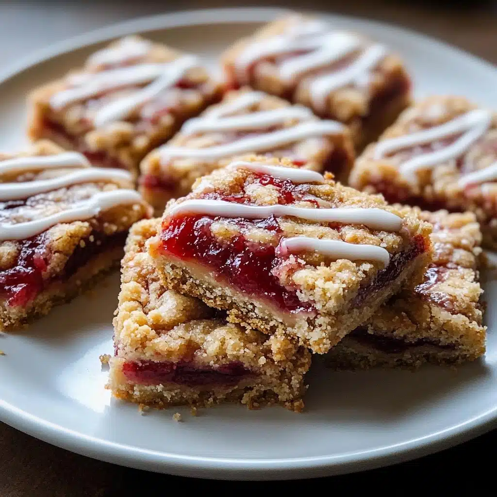 Lemon Strawberry Crumb Bars Recipe 6 Lemon Strawberry Crumb Bars Recipe - Recipe Image
