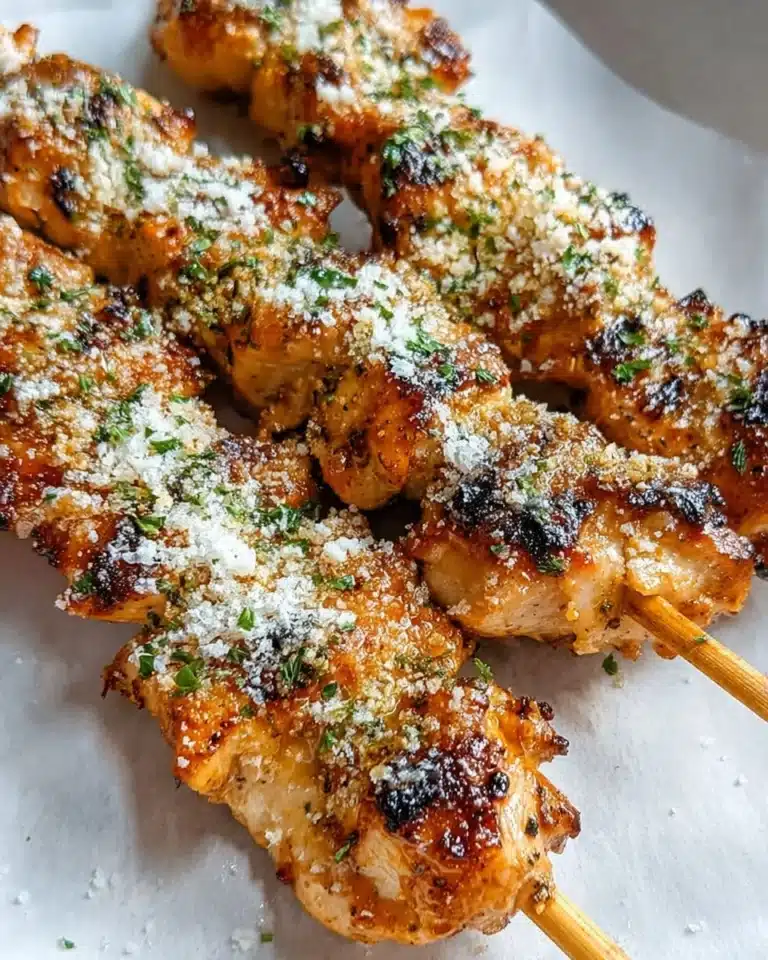Ranch Garlic Parmesan Chicken Skewers Recipe 7 Ranch Garlic Parmesan Chicken Skewers Recipe