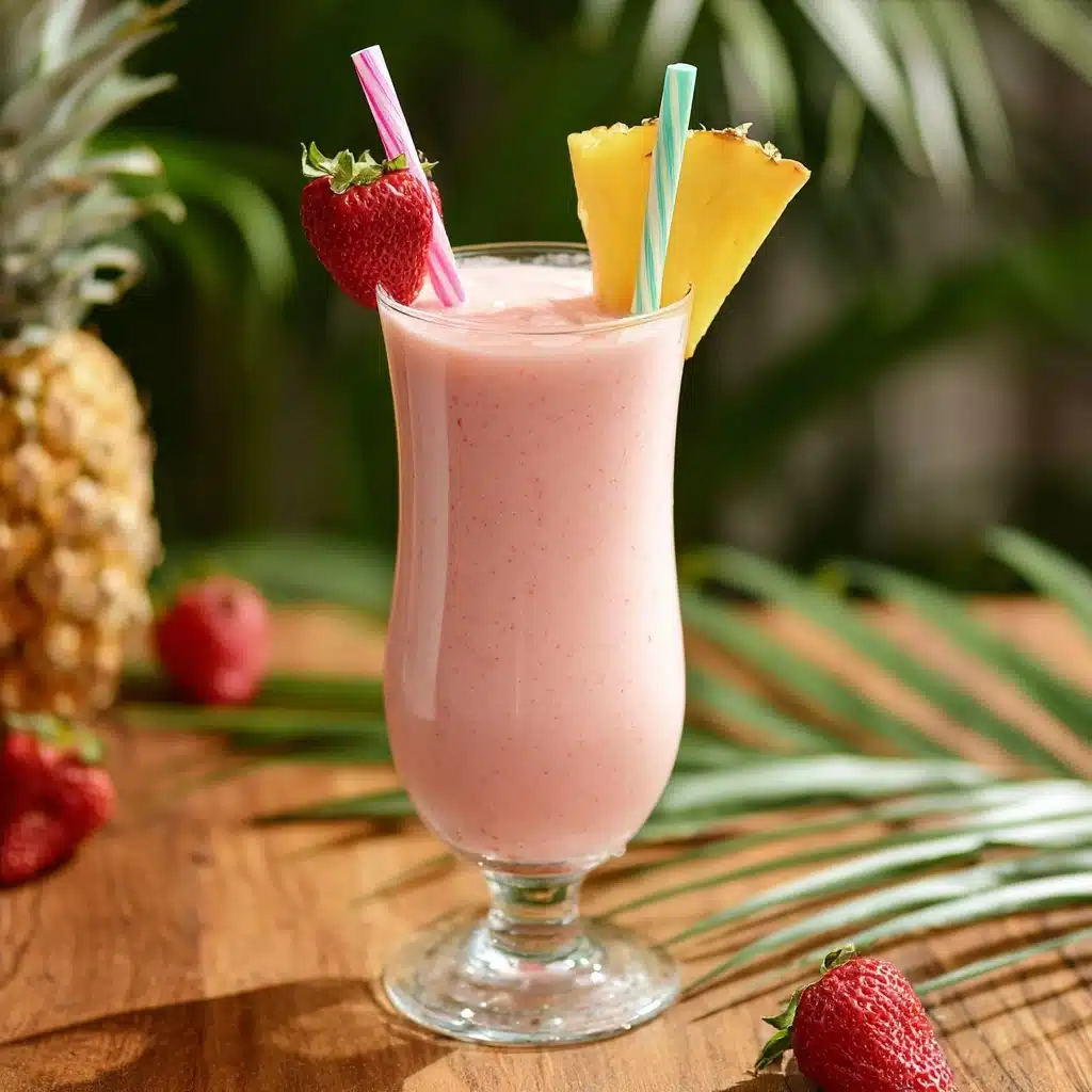 Virgin Strawberry Pina Colada Recipe 5 Virgin Strawberry Pina Colada Recipe - Recipe Image