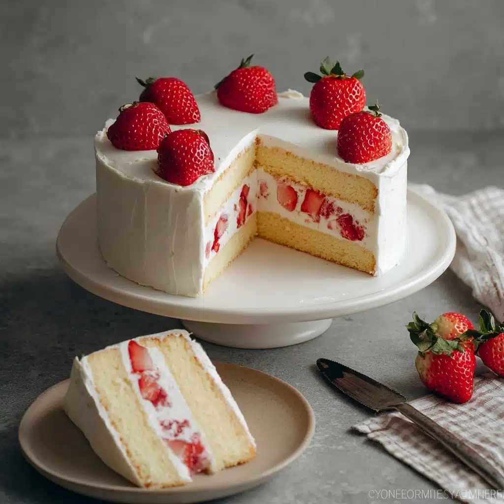 Japanese Strawberry Cake Recipe 6 Japanese Strawberry Cake Recipe - Recipe Image