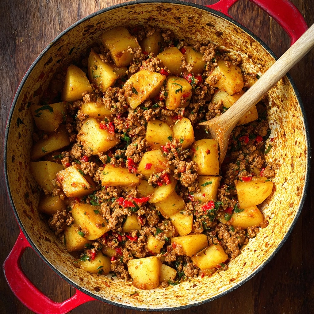 Cheesy One Pot Beef and Potatoes 6 Taco Bell Beefy Melt Burrito Recipe - Recipe Image