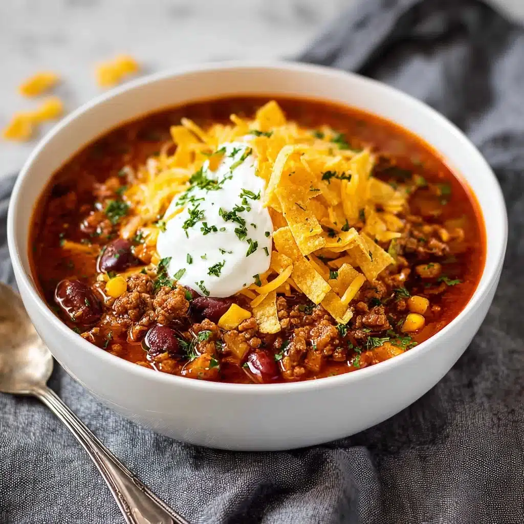 Easy Taco Soup Recipe 6 Easy Taco Soup Recipe - Recipe Image