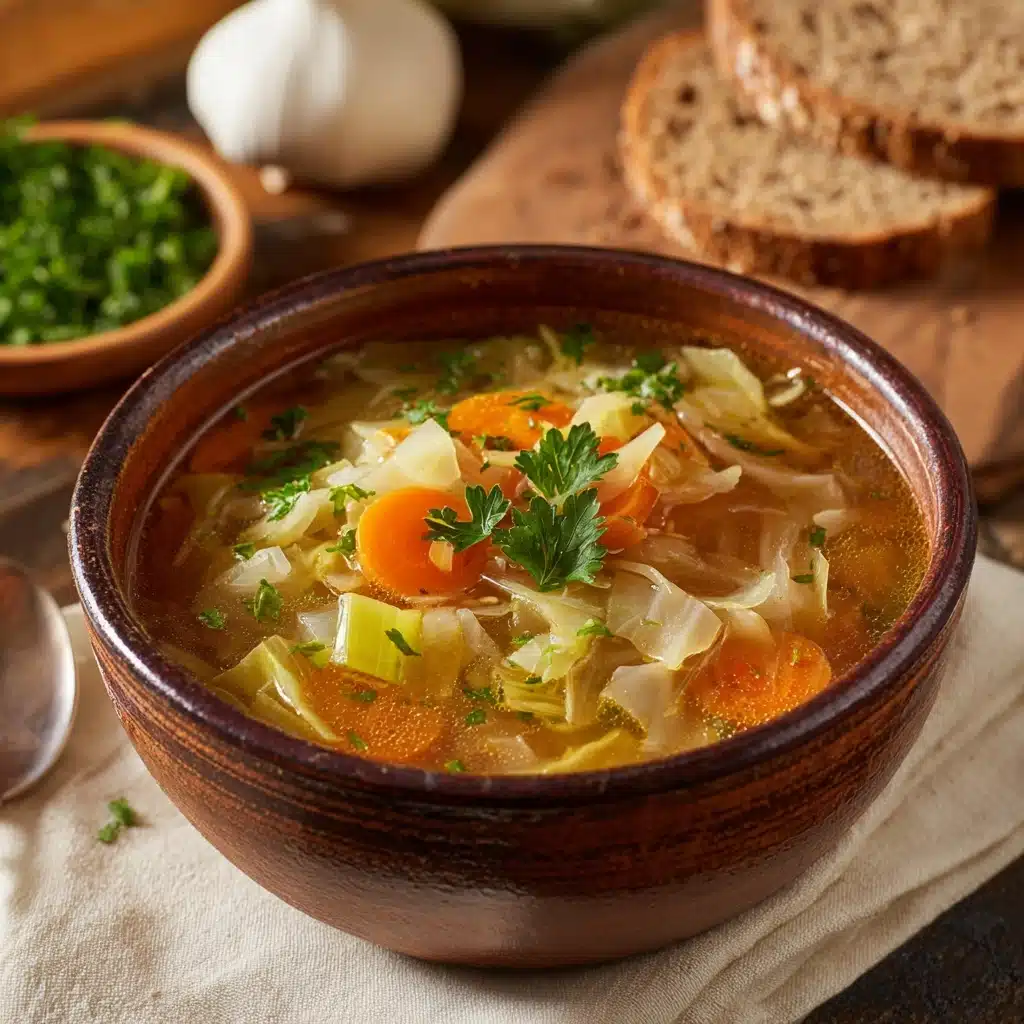 Cabbage Fat-burning Soup 6 One-Pot Mushroom Rice Recipe - Recipe Image