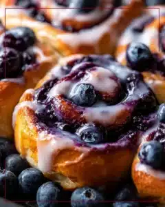 Homemade Blueberry Sweet Rolls Recipe
