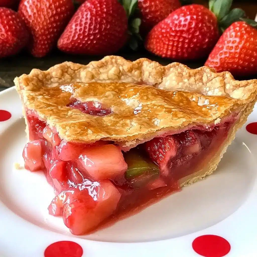 Strawberry Rhubarb Pie Recipe 5 Strawberry Rhubarb Pie Recipe - Recipe Image