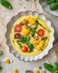 Summer Sweet Corn Gazpacho Recipe