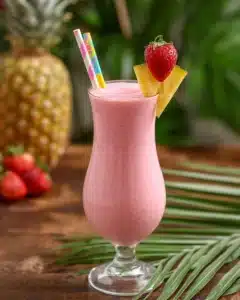 Virgin Strawberry Pina Colada Recipe