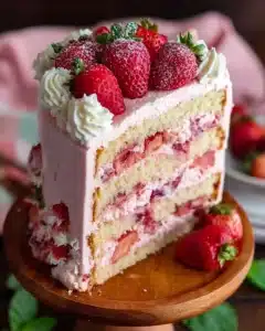 Best Strawberry Cake Ever Recipe