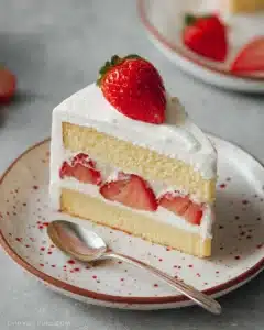Japanese Strawberry Cake Recipe