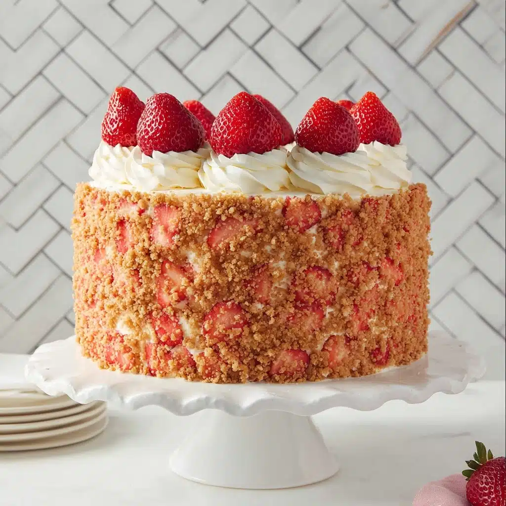 Strawberry Crunch Cake Recipe 5 Strawberry Crunch Cake Recipe - Recipe Image