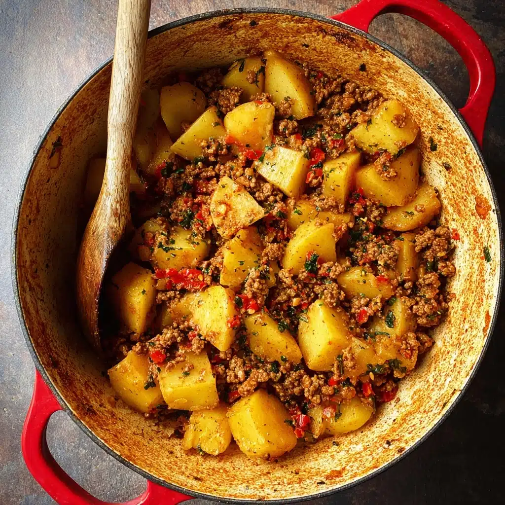 Cheesy One Pot Beef and Potatoes 5 Taco Bell Beefy Melt Burrito Recipe - Recipe Image