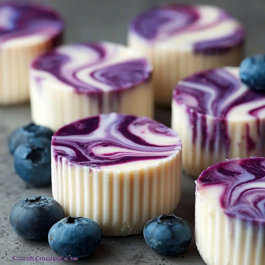 Blueberry Swirl Yogurt Bites Recipe 5 Blueberry Swirl Yogurt Bites Recipe - Recipe Image