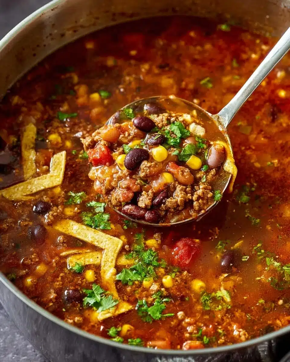 Easy Taco Soup Recipe