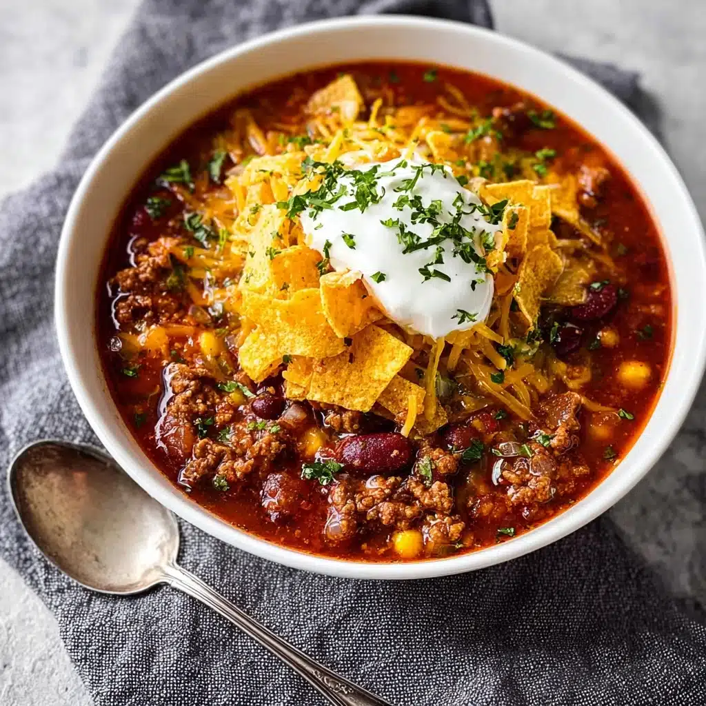 Easy Taco Soup Recipe 5 Easy Taco Soup Recipe - Recipe Image