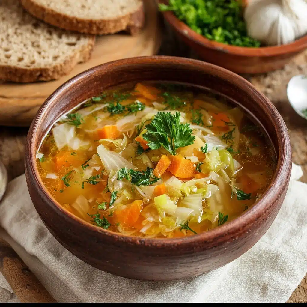 Cabbage Fat-burning Soup 5 One-Pot Mushroom Rice Recipe - Recipe Image