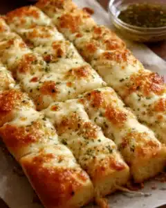 Homemade Cheesy Breadsticks Ingredients Recipe