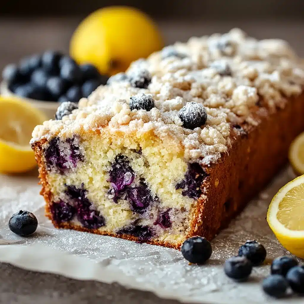 Lemon Blueberry Bread Recipe 6 Lemon Blueberry Bread Recipe - Recipe Image