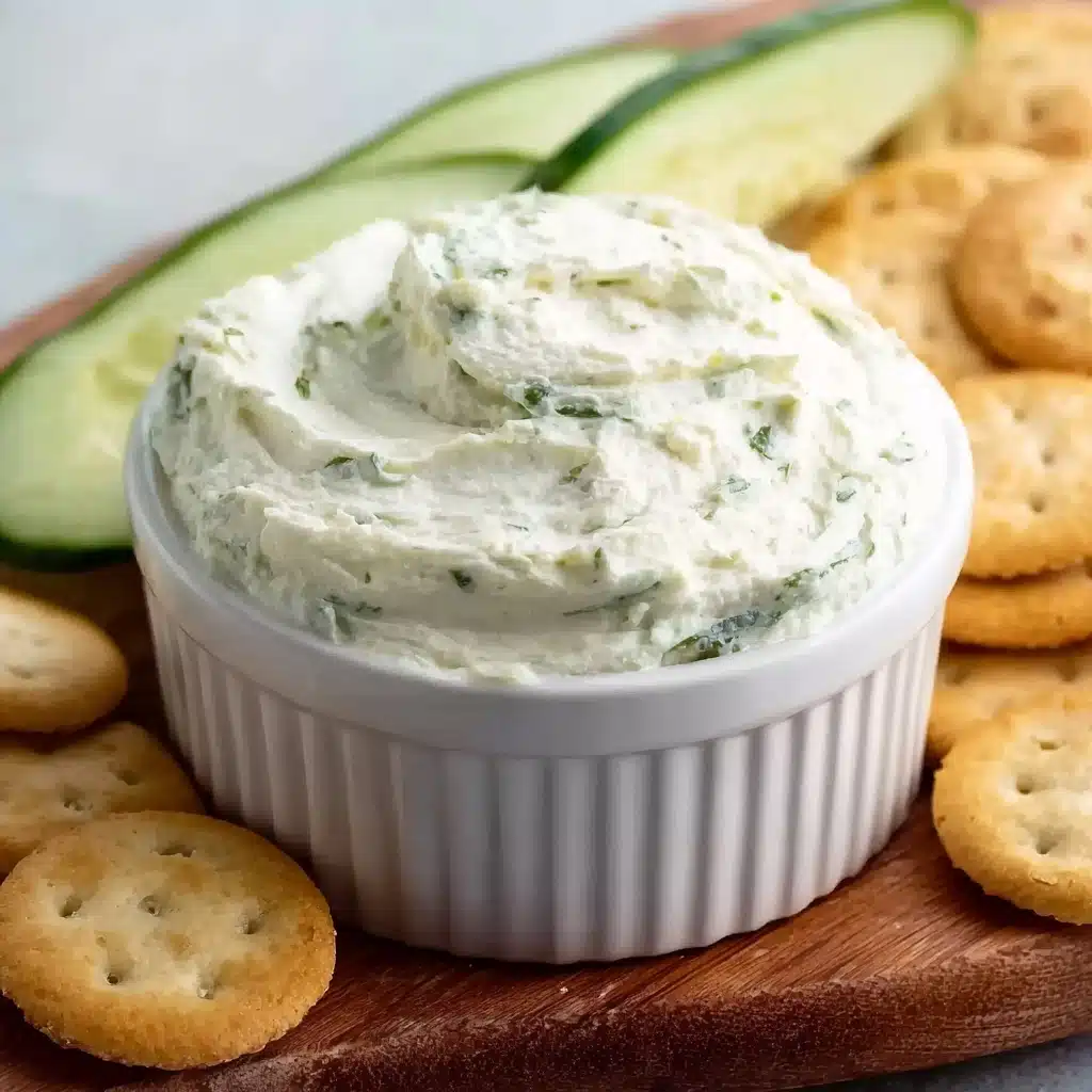 Cucumber Cream Cheese Spread Recipe - Recipe Image