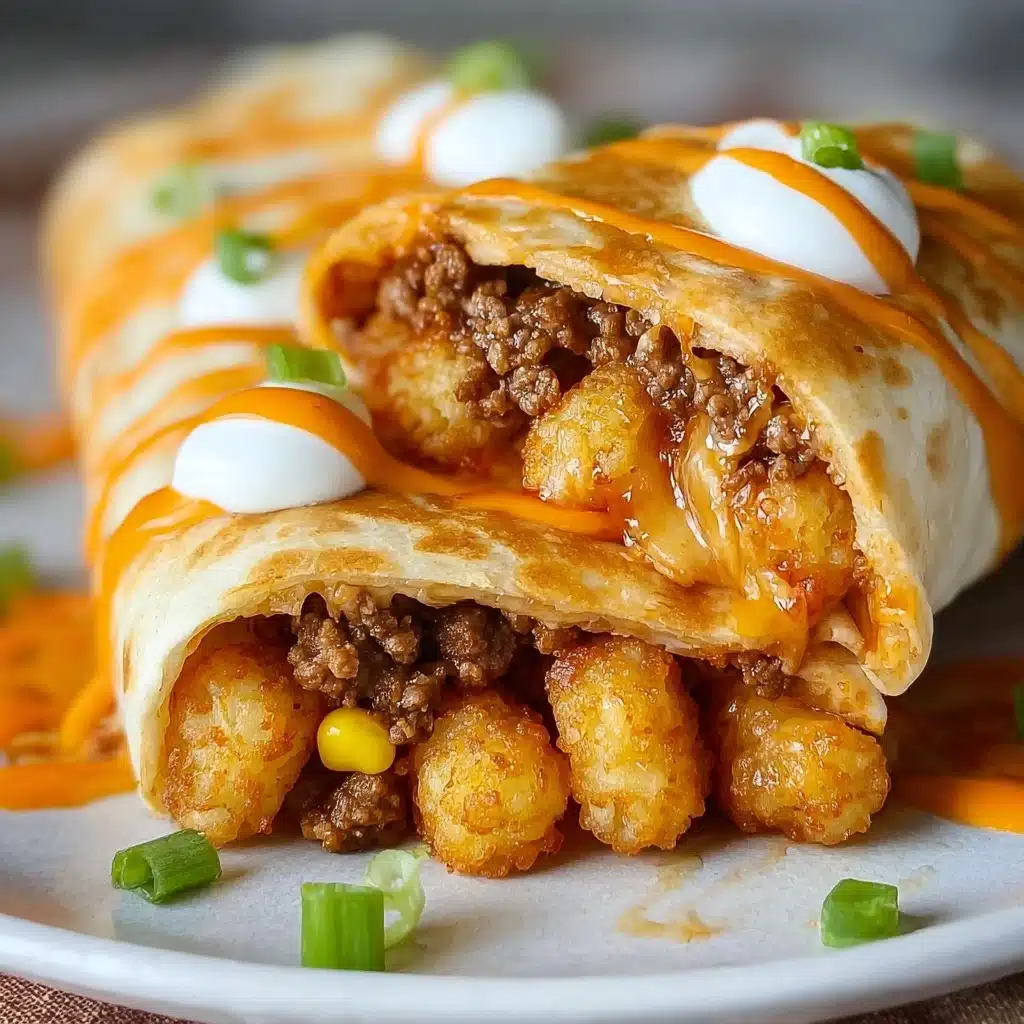 Cheesy Potato Burritos Comfort Meal Recipe 6 Cheesy Potato Burritos Comfort Meal Recipe - Recipe Image