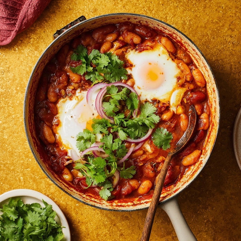 Breakfast Beans and Eggs Recipe 6 Breakfast Beans and Eggs Recipe - Recipe Image