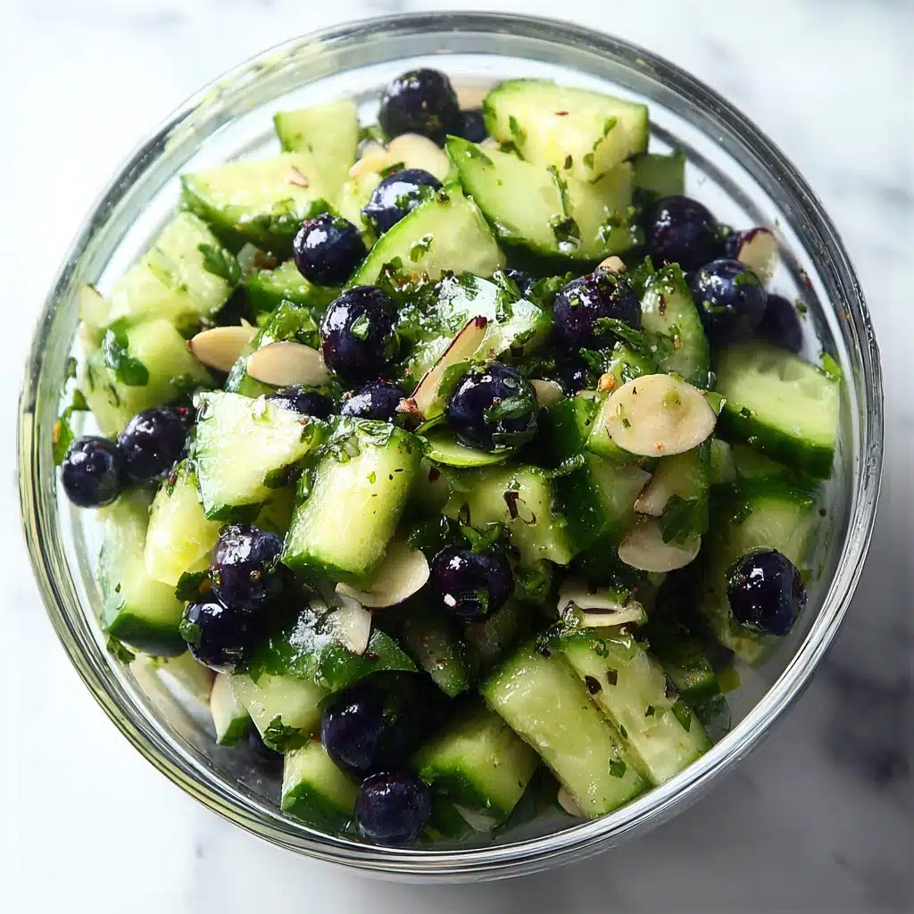 Cucumber Blueberry Salad Recipe 6 Cucumber Blueberry Salad Recipe - Recipe Image
