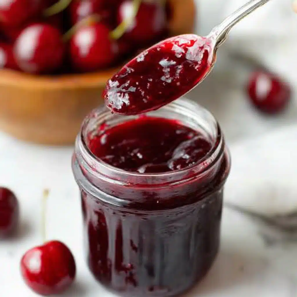 Small Batch Cherry Jam Recipe - Recipe Image