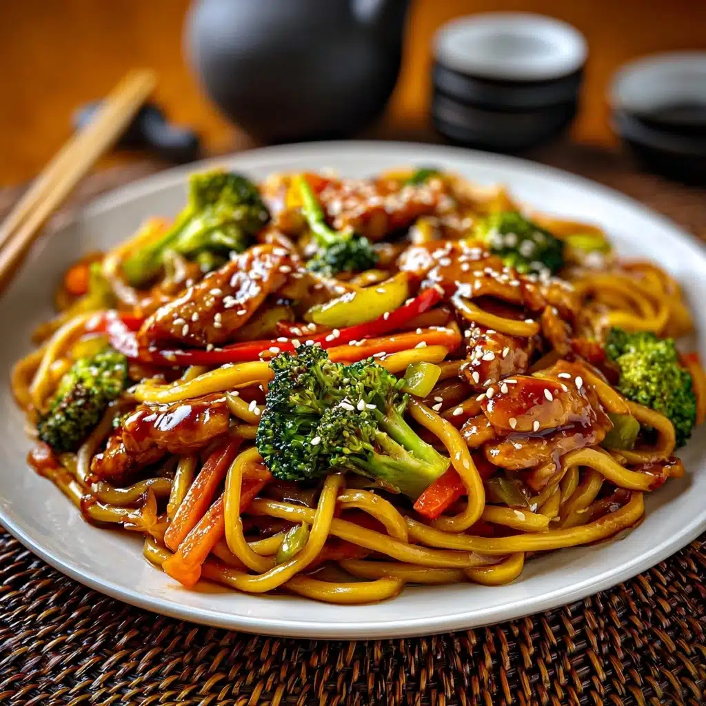 Chicken Teriyaki Noodles Recipe 6 Chicken Teriyaki Noodles Recipe - Recipe Image