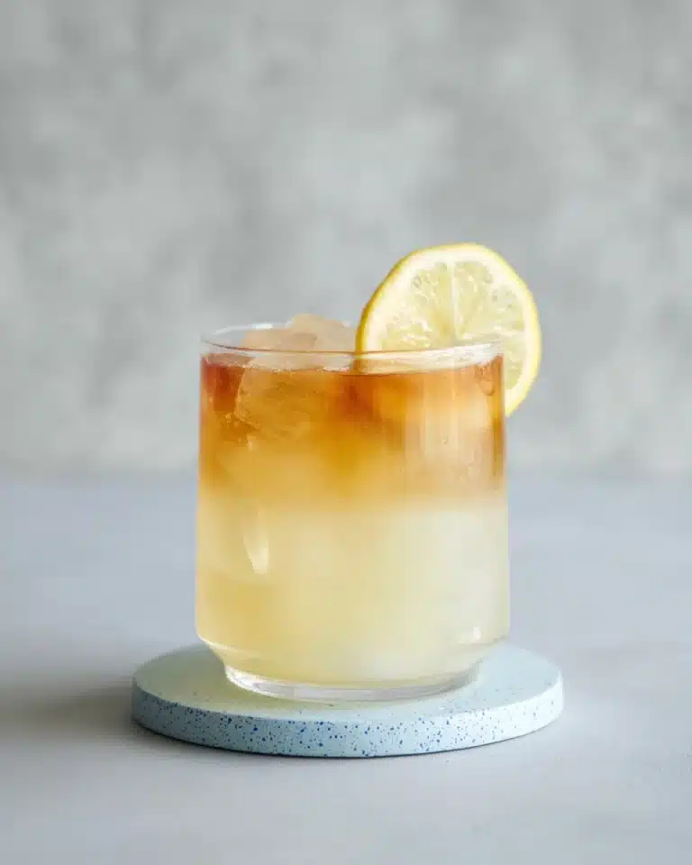 Lemon Vanilla Black Tea Iced Tea Recipe