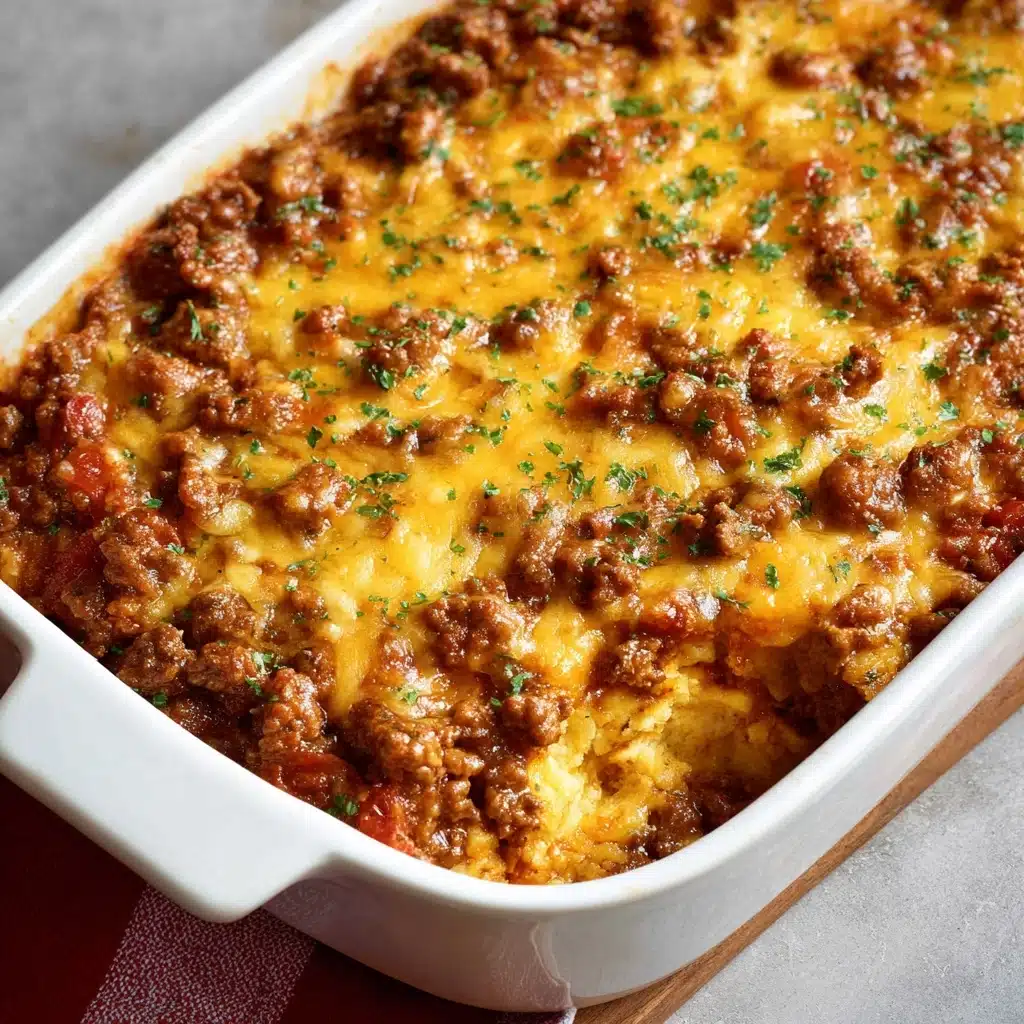 Keto Cheeseburger Casserole Recipe - Recipe Image