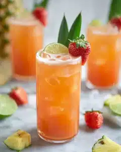 Pineapple Strawberry Agua Fresca Recipe