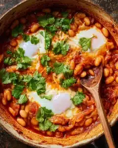 Breakfast Beans and Eggs Recipe