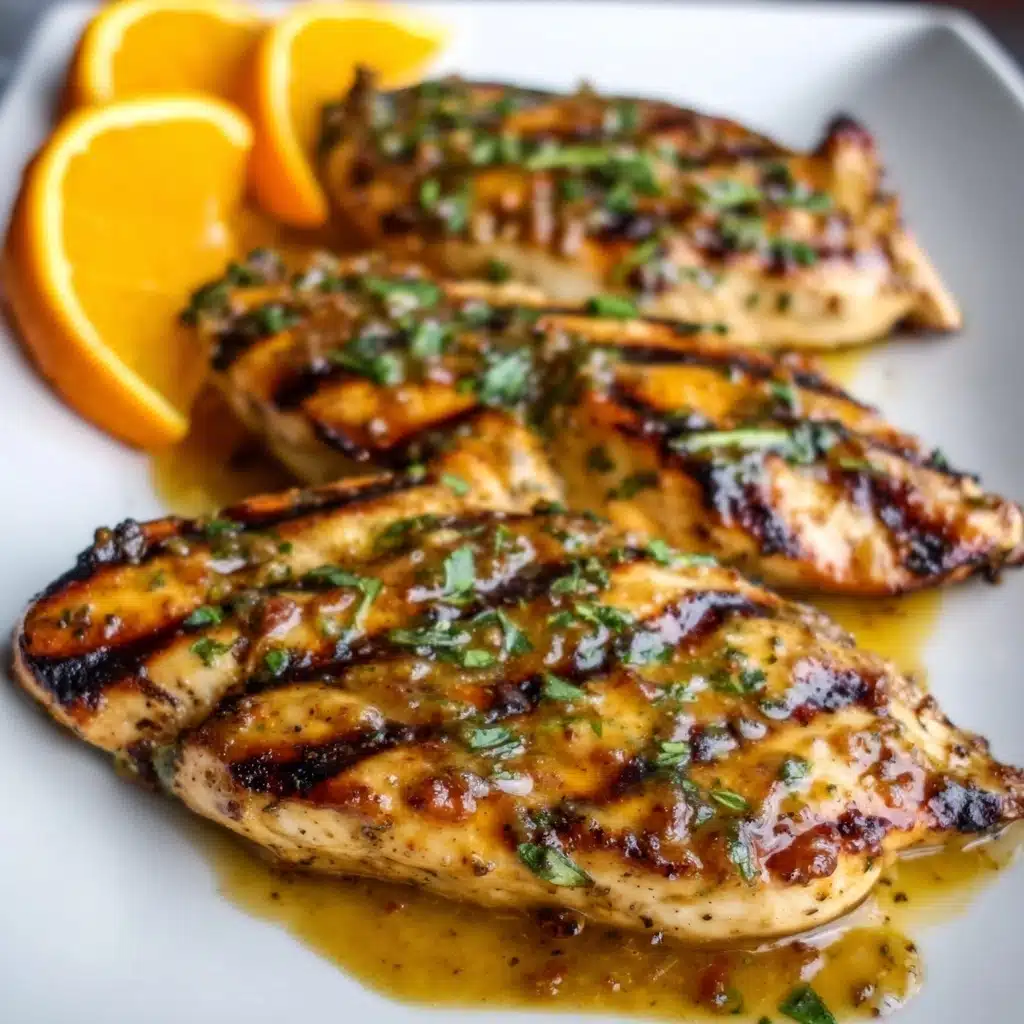 Grilled Citrus Chicken with Glaze Recipe - Recipe Image
