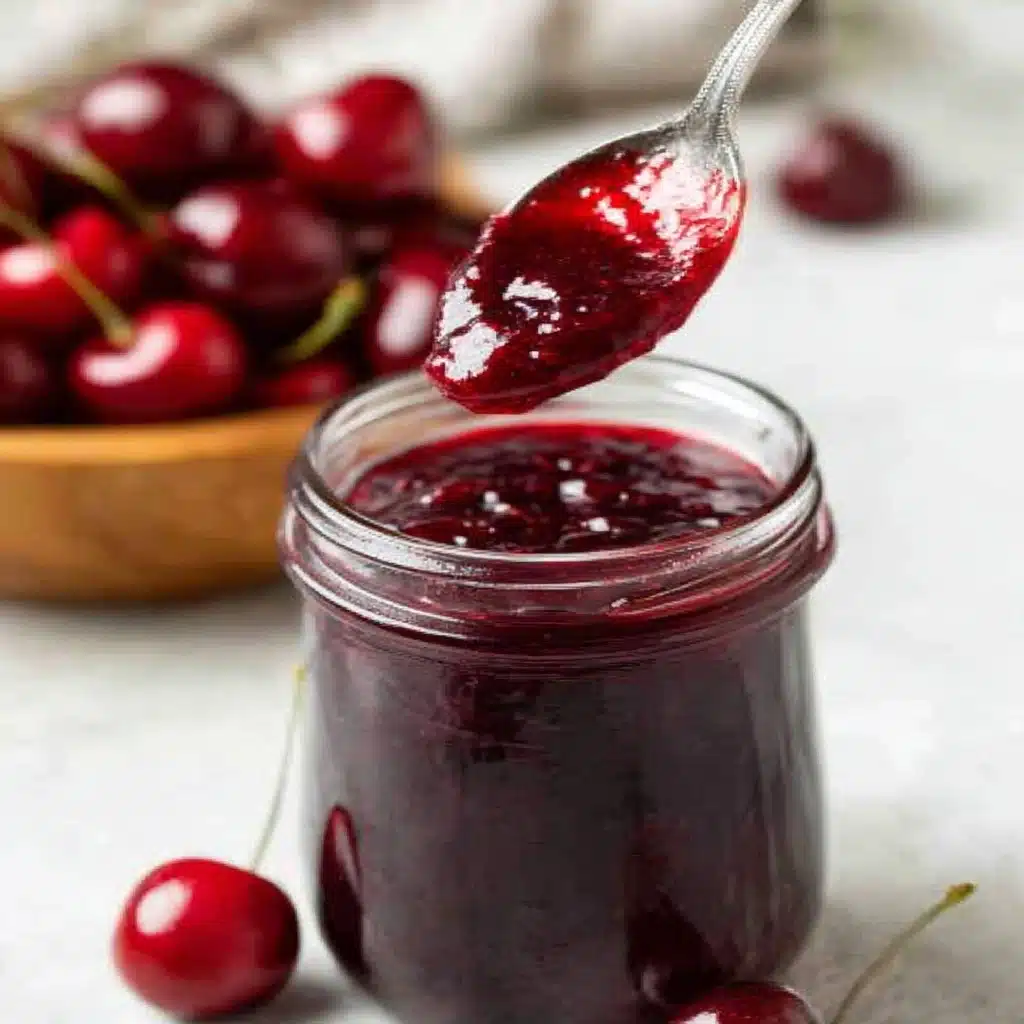 Small Batch Cherry Jam Recipe - Recipe Image