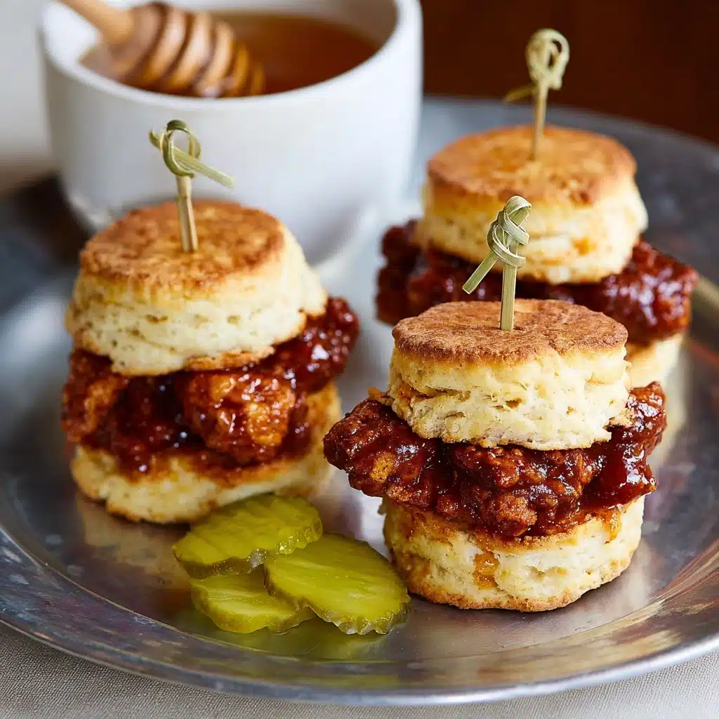 Hot Honey Chicken Biscuits Recipe 5 Hot Honey Chicken Biscuits Recipe - Recipe Image