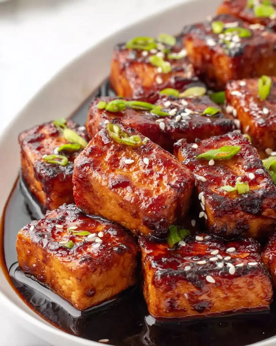 Honey Garlic Salmon Bites Recipe