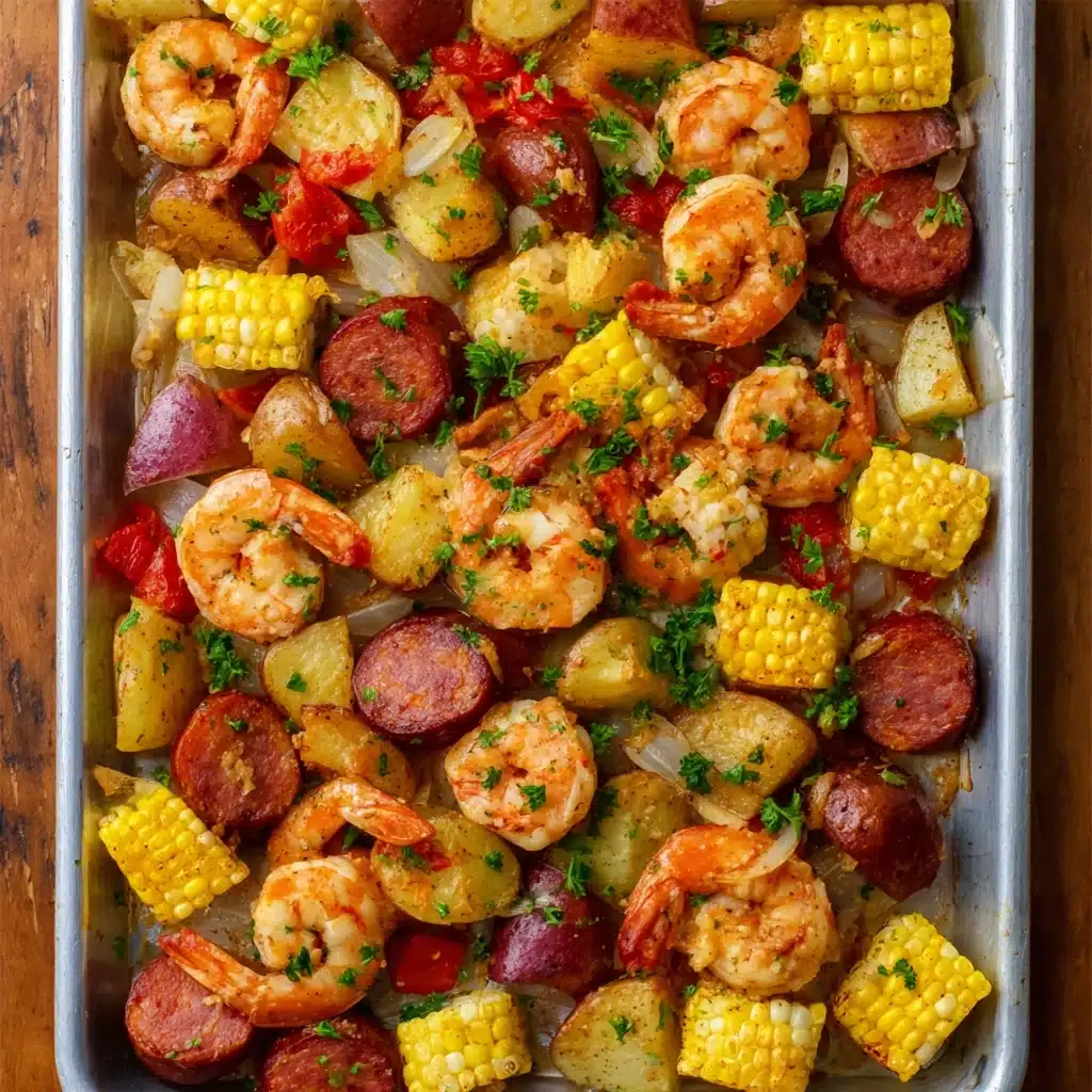 Sheet Pan Shrimp Boil Recipe 5 Sheet Pan Shrimp Boil Recipe - Recipe Image
