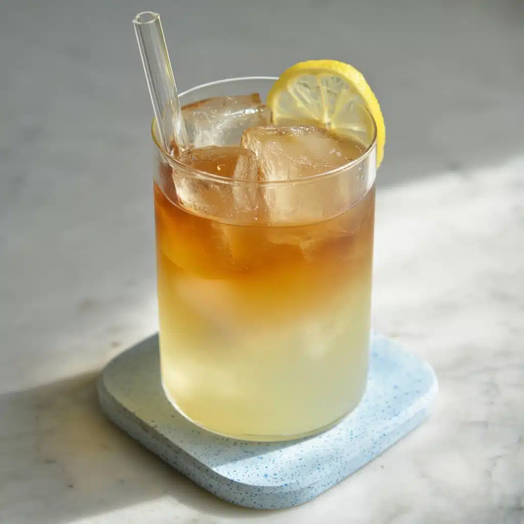 Lemon Vanilla Black Tea Iced Tea Recipe - Recipe Image
