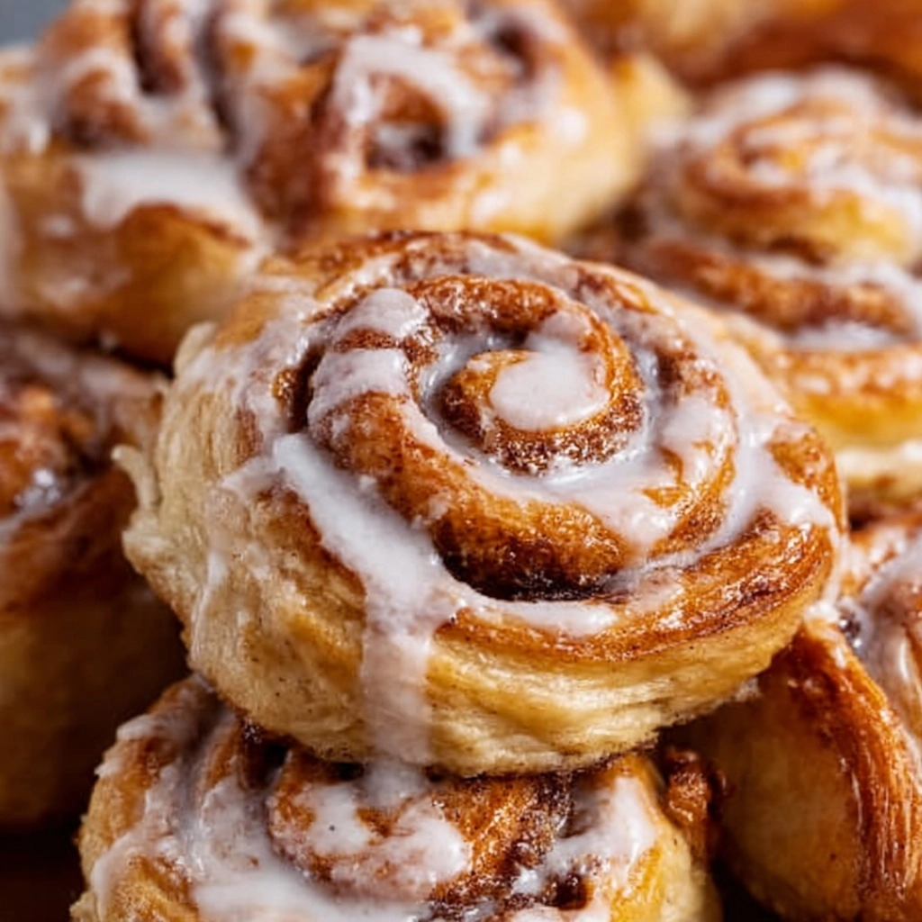 Puff Pastry Cinnamon Rolls Recipe - Recipe Image