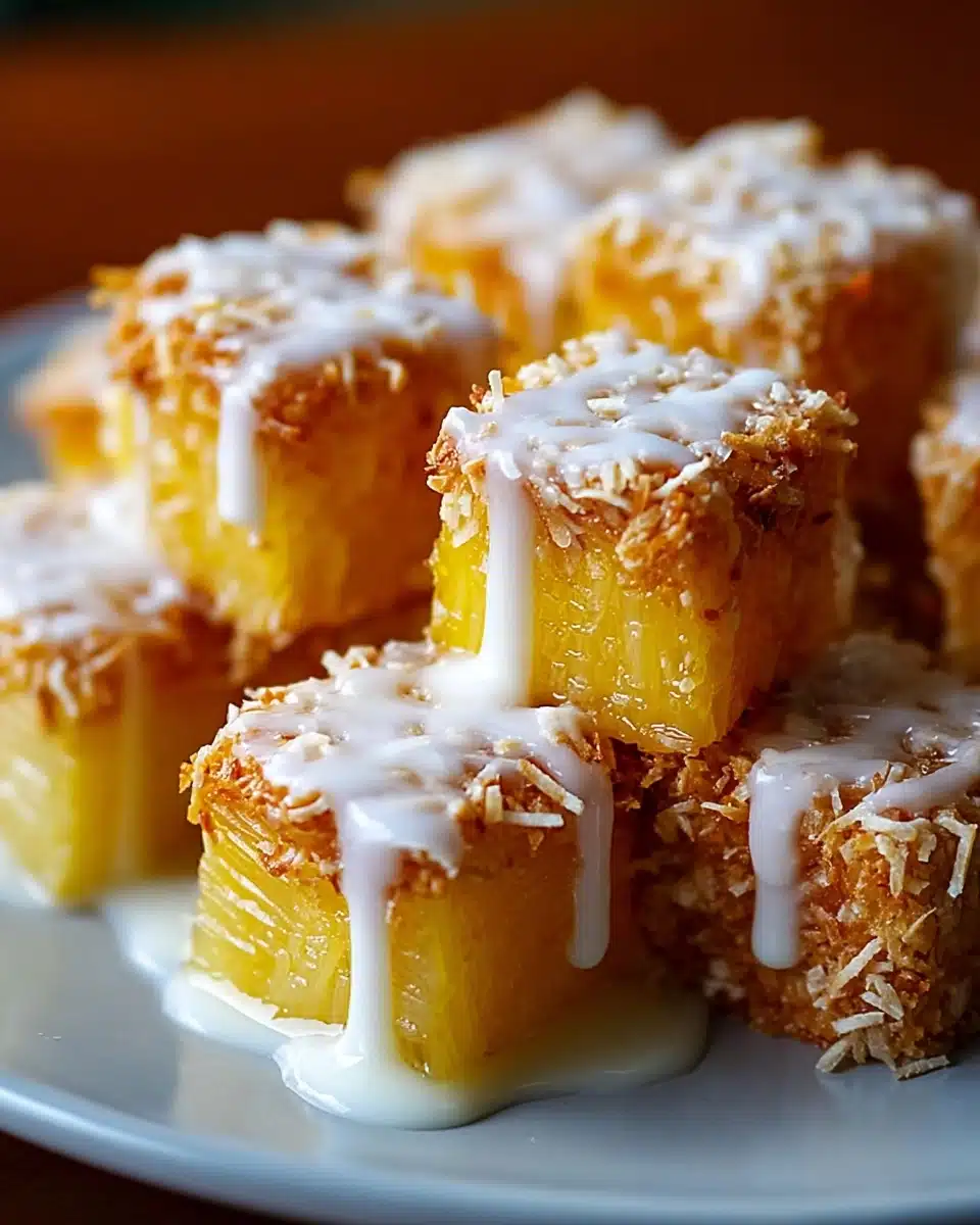Coconut Pineapple Bites Recipe